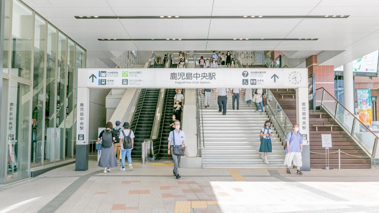 Toyoko Inn Kagoshima Chuo Eki Higashi Guchi Exterior foto